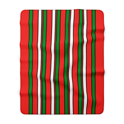 Oman Retro Stripes Blanket Throw