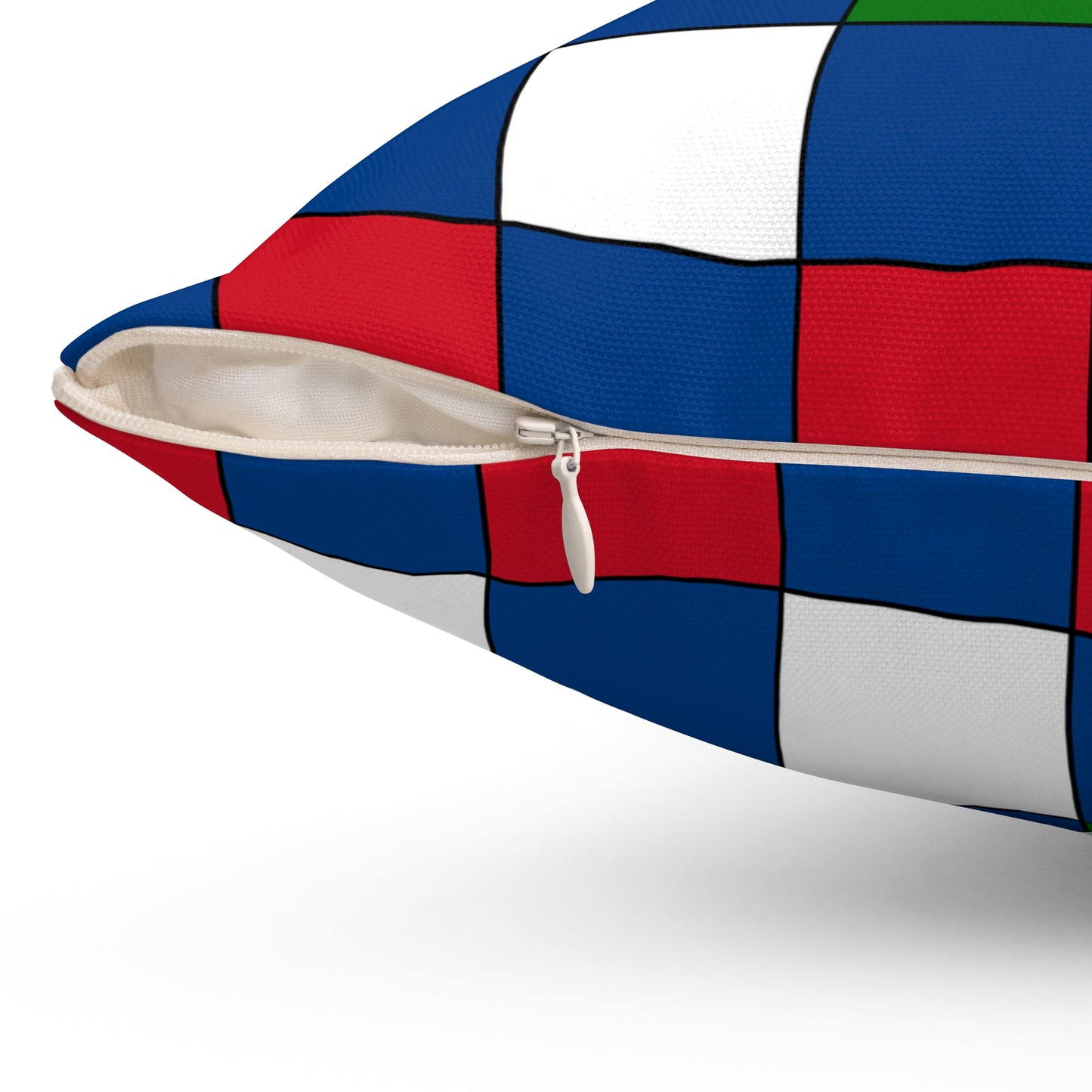 Belize Retro Check Cushion Pillow