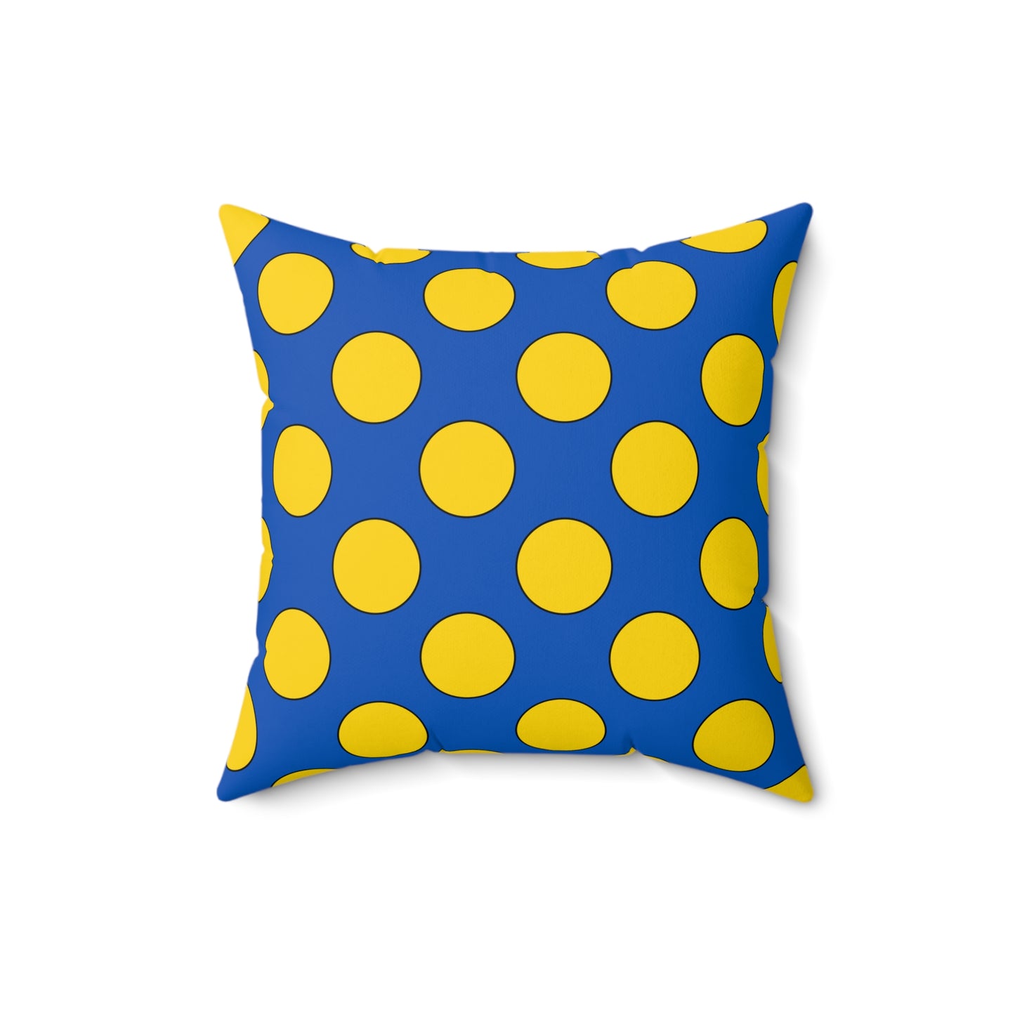 Ukraine Retro Polka Dots Cushion Pillow