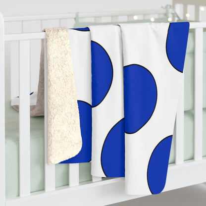 Israel Retro Polka Dots Blanket Throw