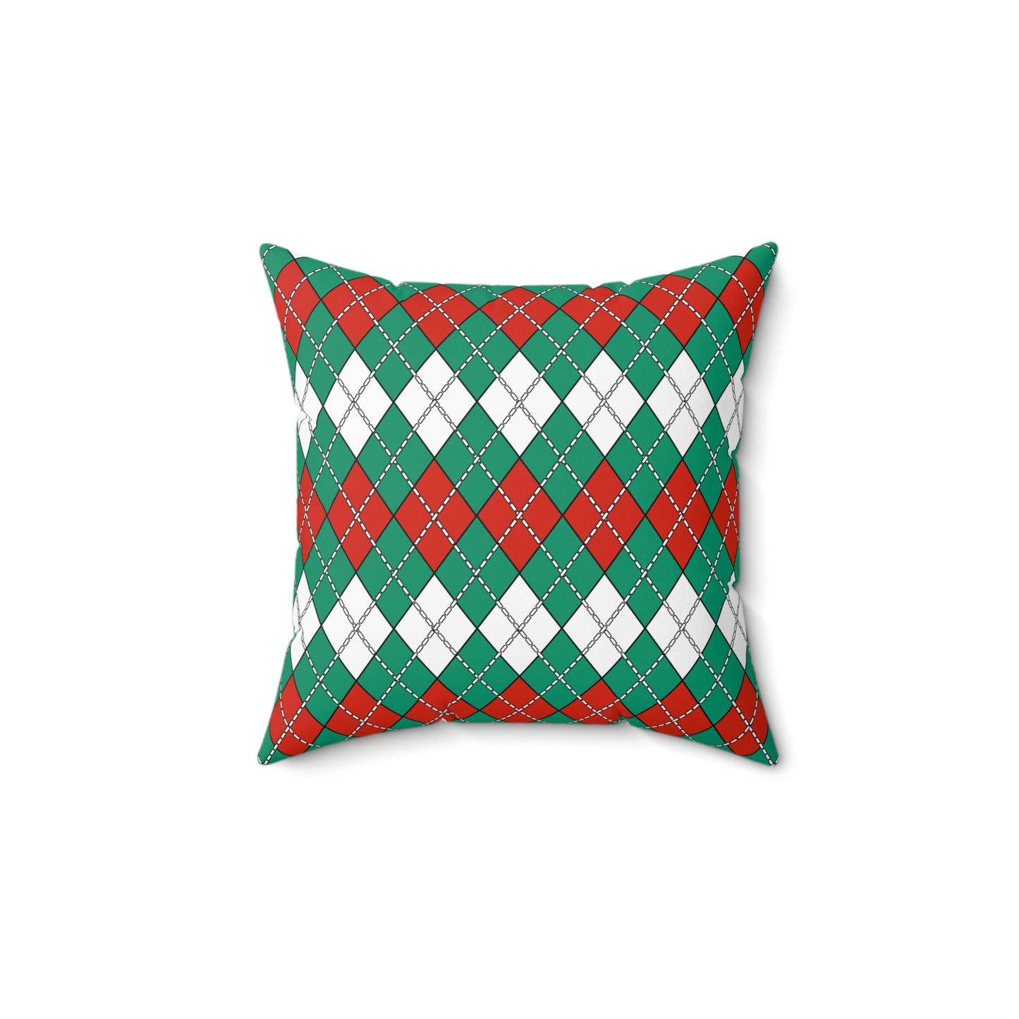 Bulgaria Retro Argyle Cushion Pillow