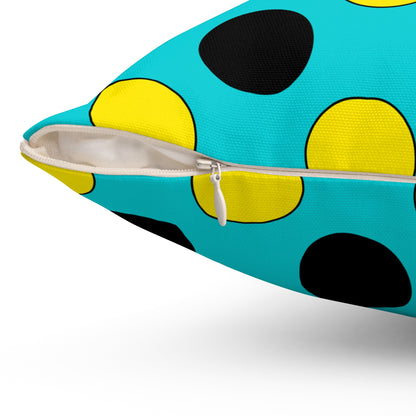 Bahamas Retro Polka Dots Cushion Pillow