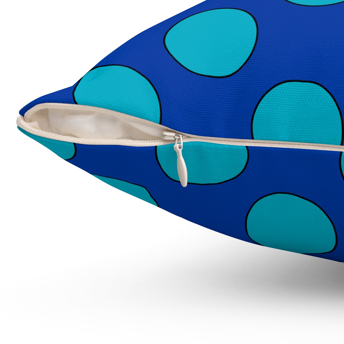 Pacific Islands Retro Polka Dots Cushion Pillow