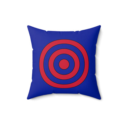 Haiti Retro Target Cushion Pillow