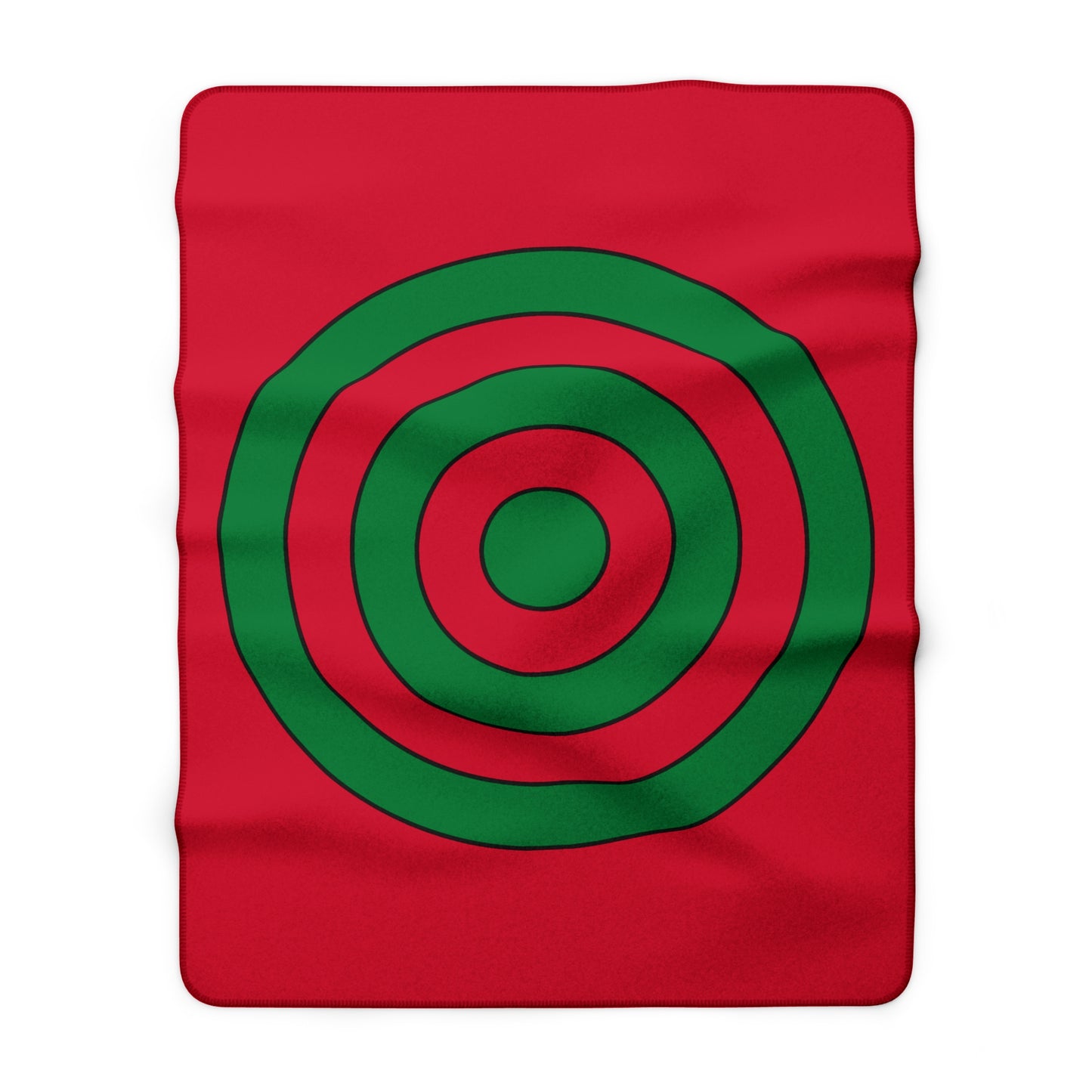 Maldives Retro Target Blanket Throw