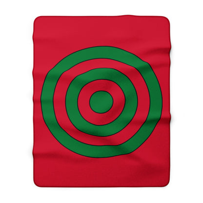 Maldives Retro Target Blanket Throw
