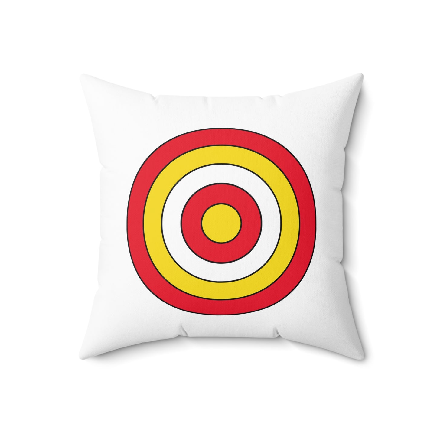 Guernsey Retro Target Cushion Pillow