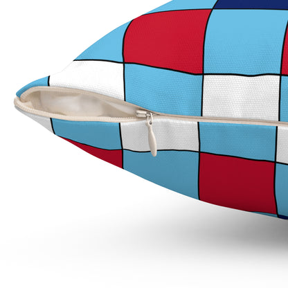 Fiji Retro Check Cushion Pillow