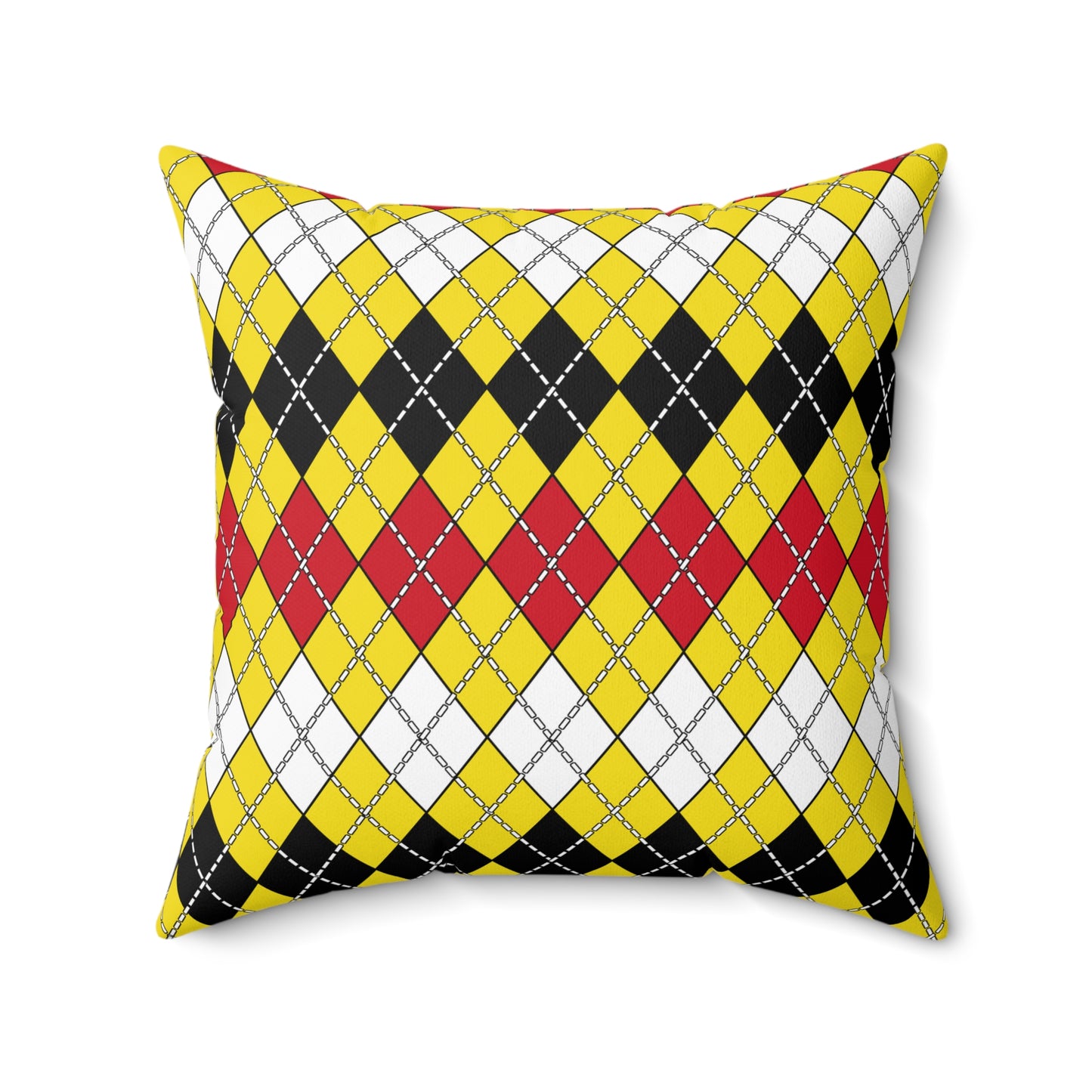 Brunei Darussalam Retro Argyle Cushion Pillow