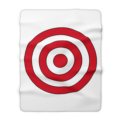 Jersey Retro Target Blanket Throw