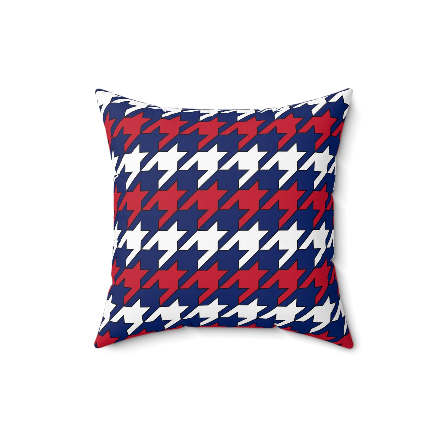 Ascension Island Retro Houndstooth Cushion Pillow