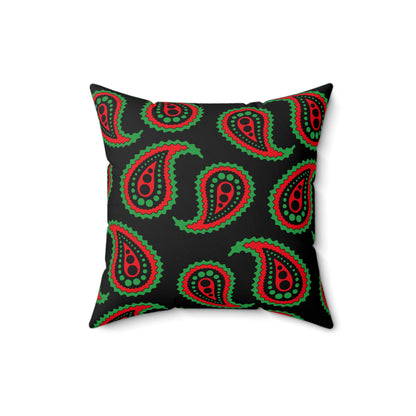 Libya Retro Paisley Cushion Pillow