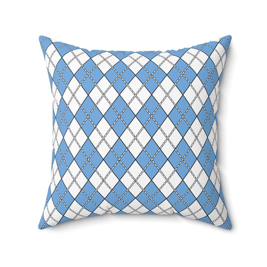 Argentina Retro Argyle Cushion Pillow
