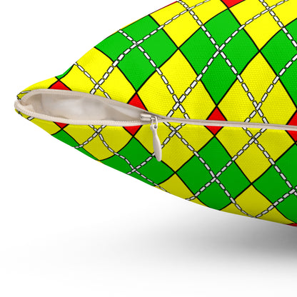 Congo Retro Argyle Cushion Pillow