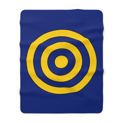 Tokelau Retro Target Blanket Throw