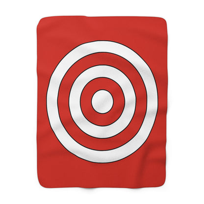 Canada Retro Target Blanket Throw