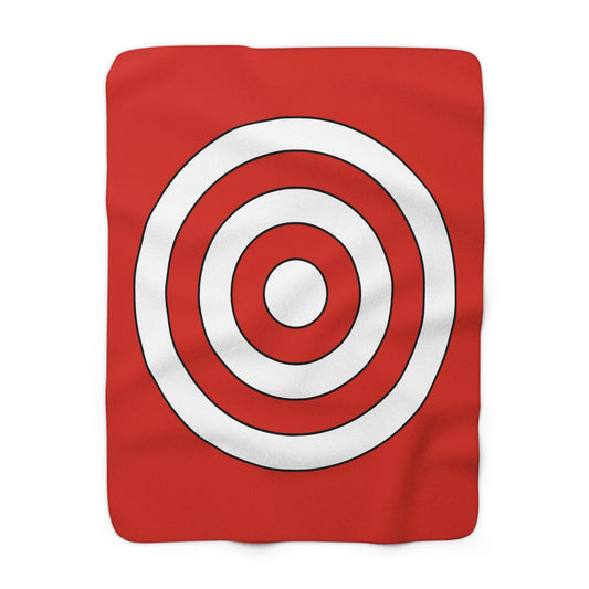 Canada Retro Target Blanket Throw