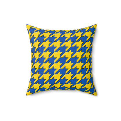 Ukraine Retro Houndstooth Cushion Pillow