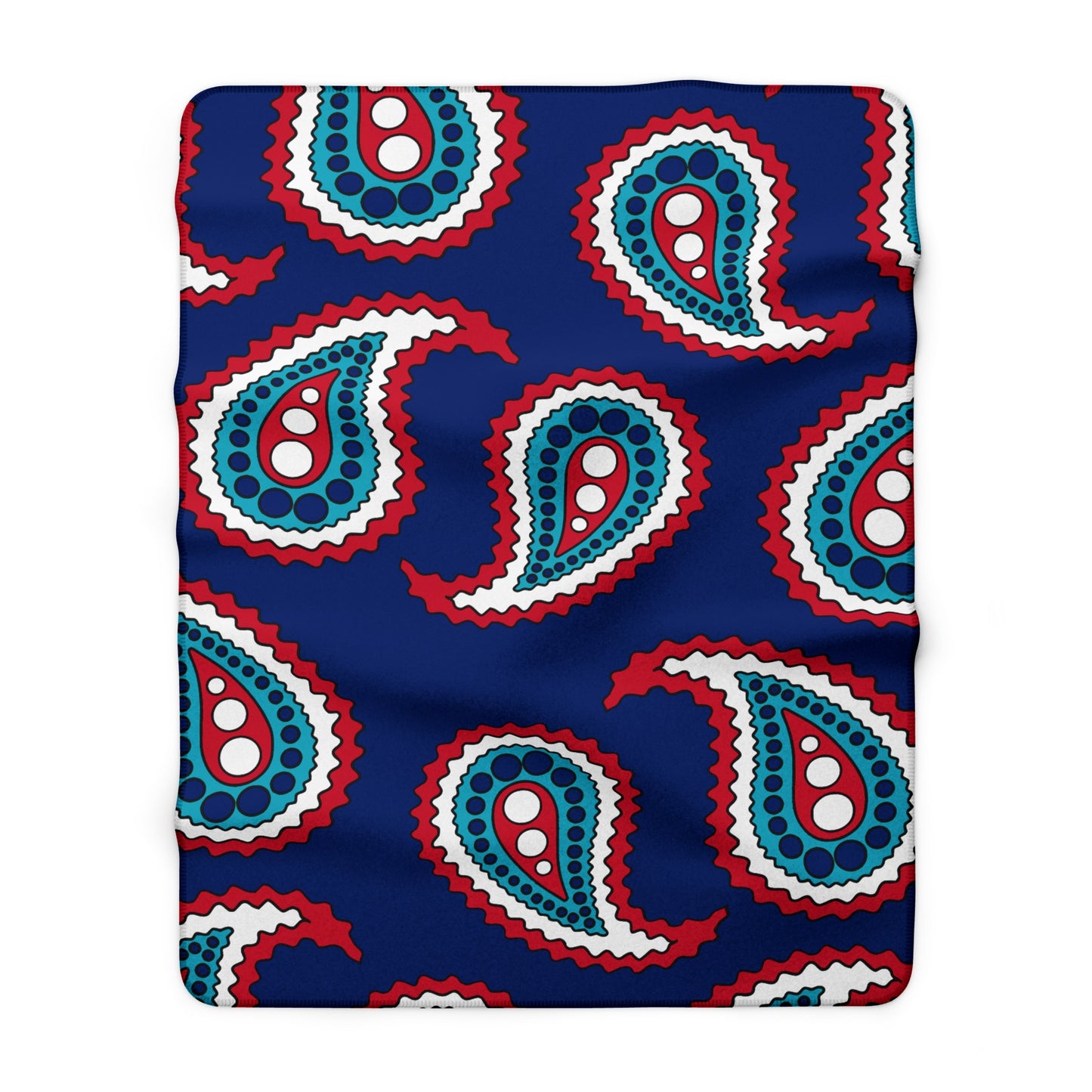 Montserrat Retro Paisley Blanket Throw