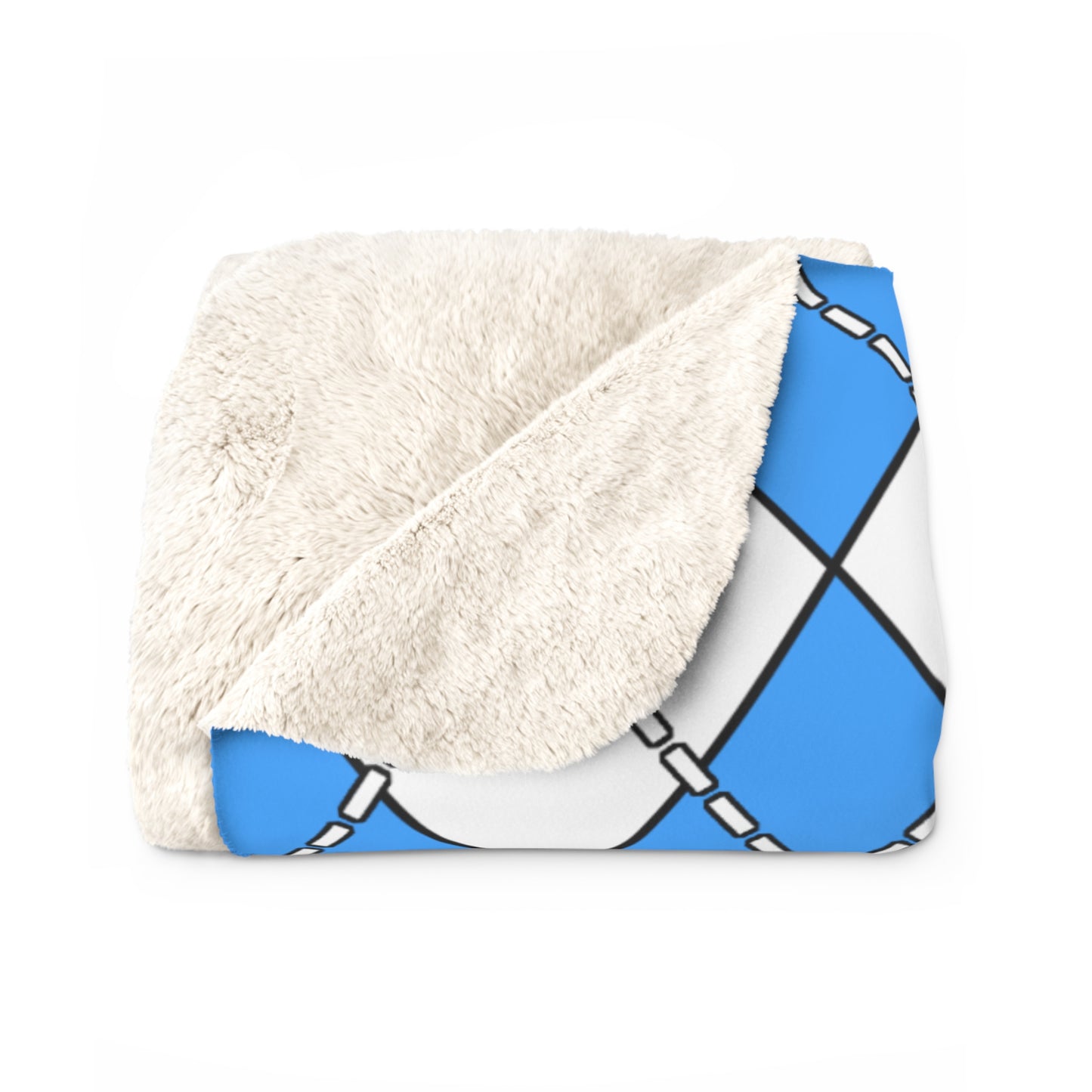 Somalia Retro Argyle Blanket Throw