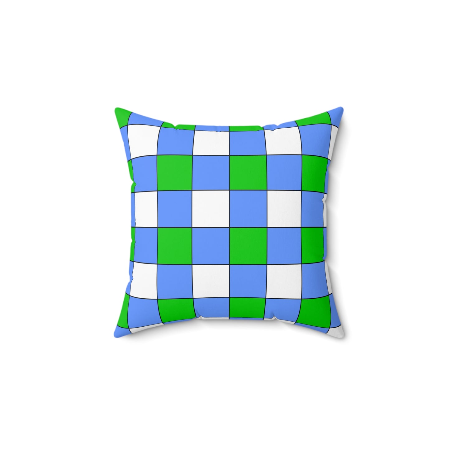 Djibouti Retro Check Cushion Pillow