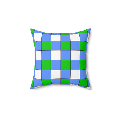 Djibouti Retro Check Cushion Pillow