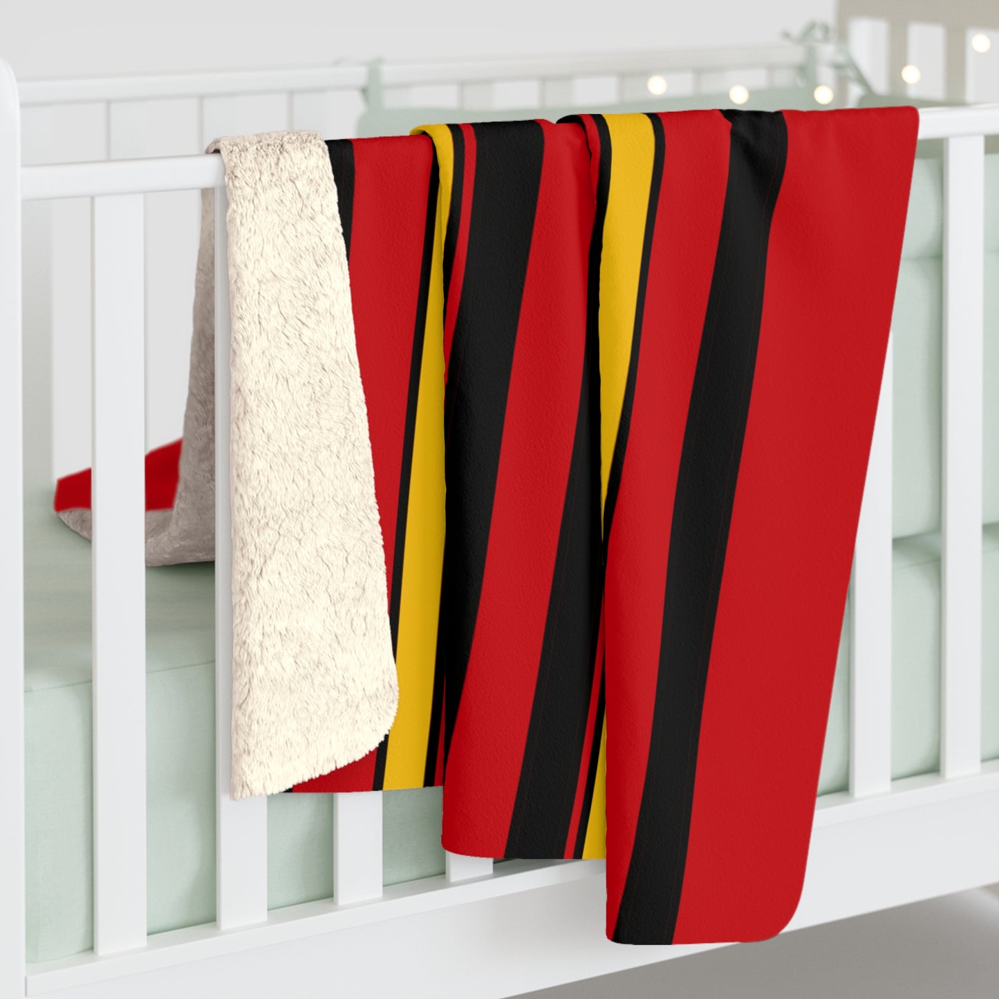 Timor Leste Retro Stripes Blanket Throw