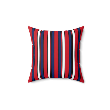 Lao Peoples Democratic Republic Retro Stripes Cushion Pillow