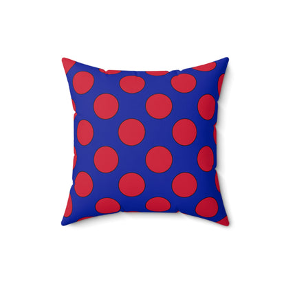 Haiti Retro Polka Dots Cushion Pillow