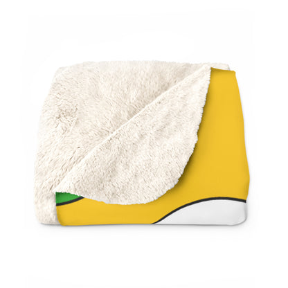 Myanmar Retro Polka Dots Blanket Throw
