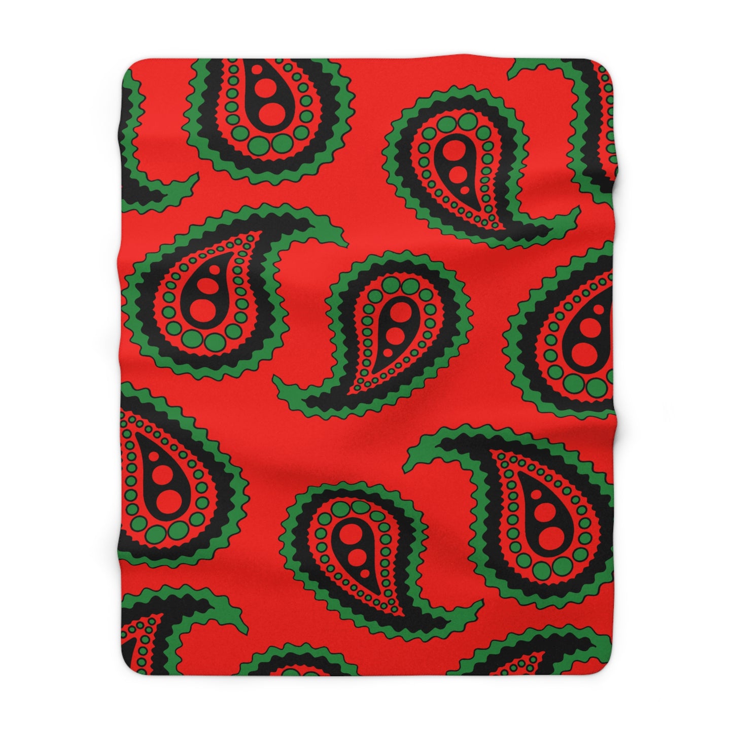 Malawi Retro Paisley Blanket Throw