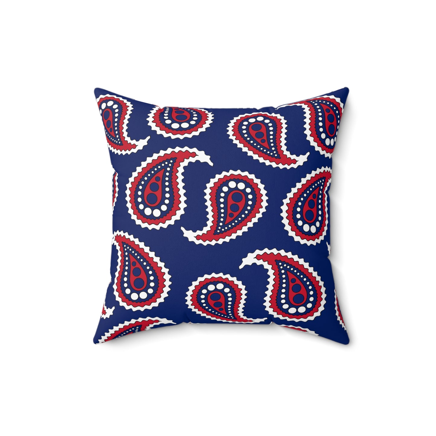 Anguilla Retro Paisley Cushion Pillow