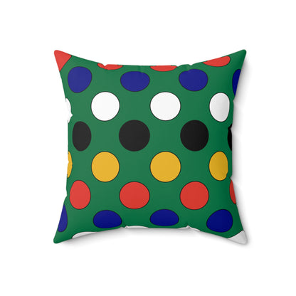 South Africa Retro Polka Dots Cushion Pillow