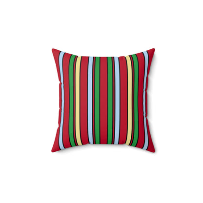 Eritrea Retro Stripes Cushion Pillow