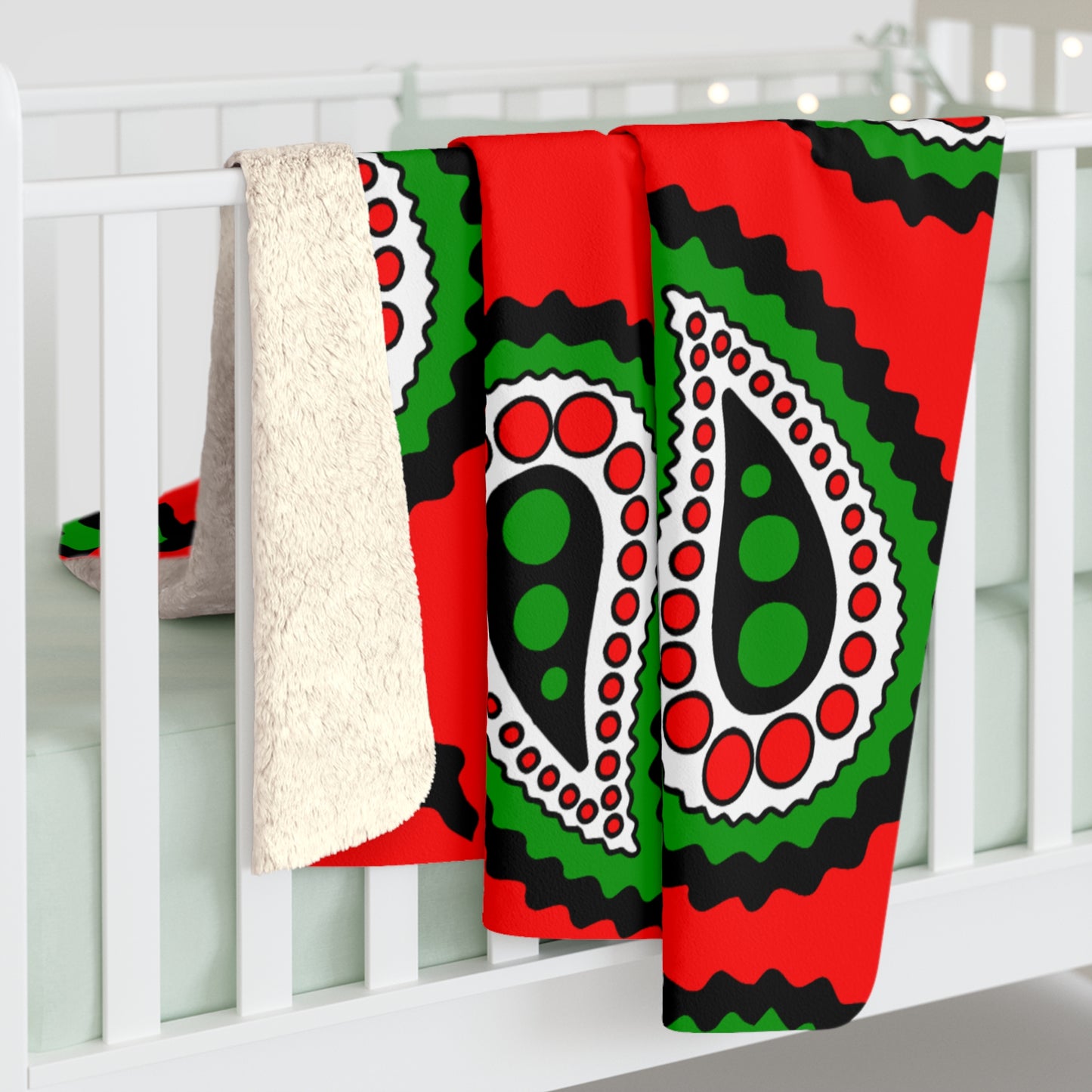 Jordan Retro Paisley Blanket Throw