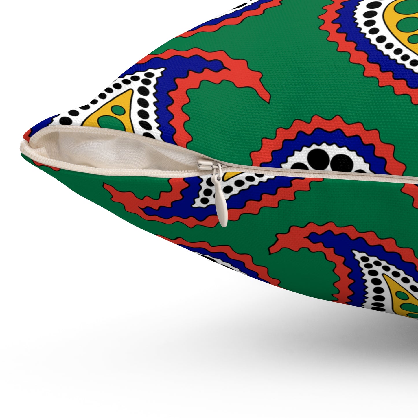 South Africa Retro Paisley Cushion Pillow