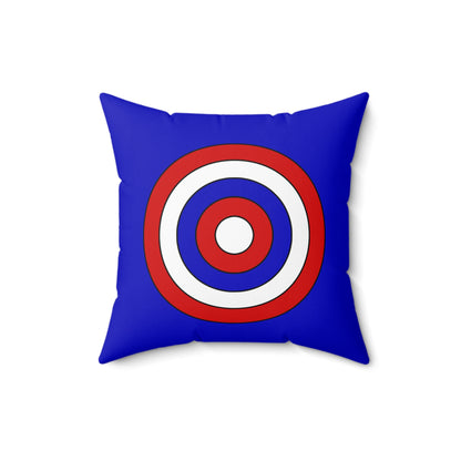 Slovenia Retro Target Cushion Pillow