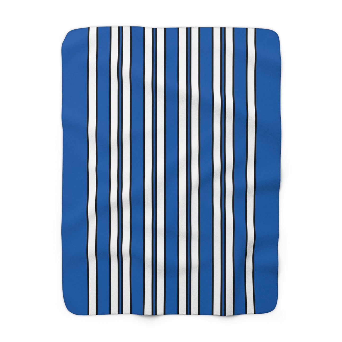 Greece Retro Stripes Blanket Throw