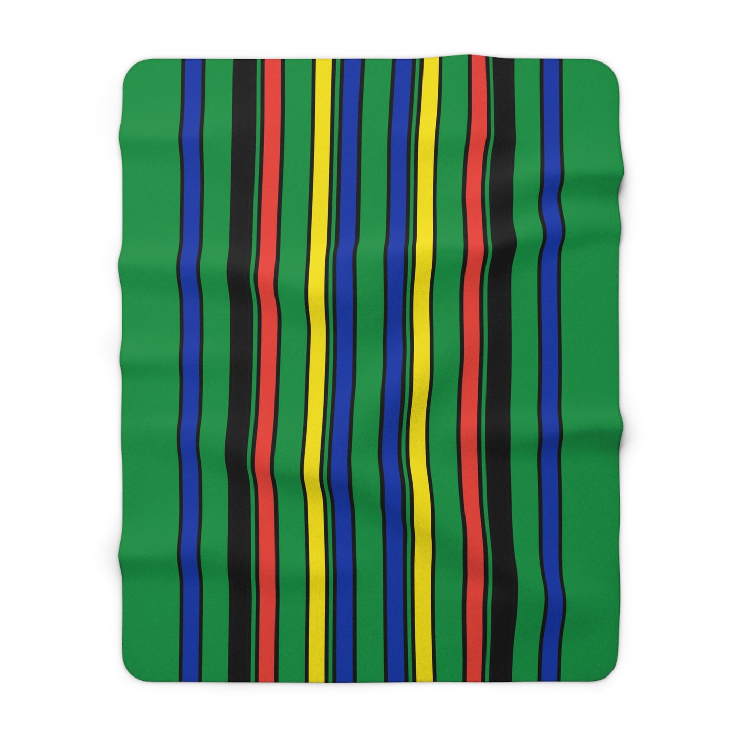 New Caledonia Retro Stripes Blanket Throw