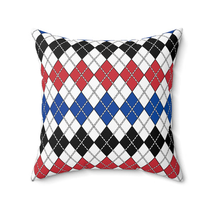 Republic Of Korea Retro Argyle Cushion Pillow