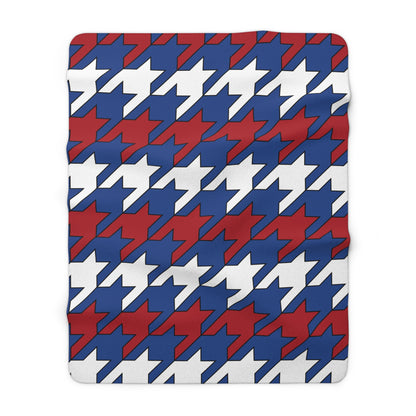 Netherlands Retro Houndstooth Blanket Throw