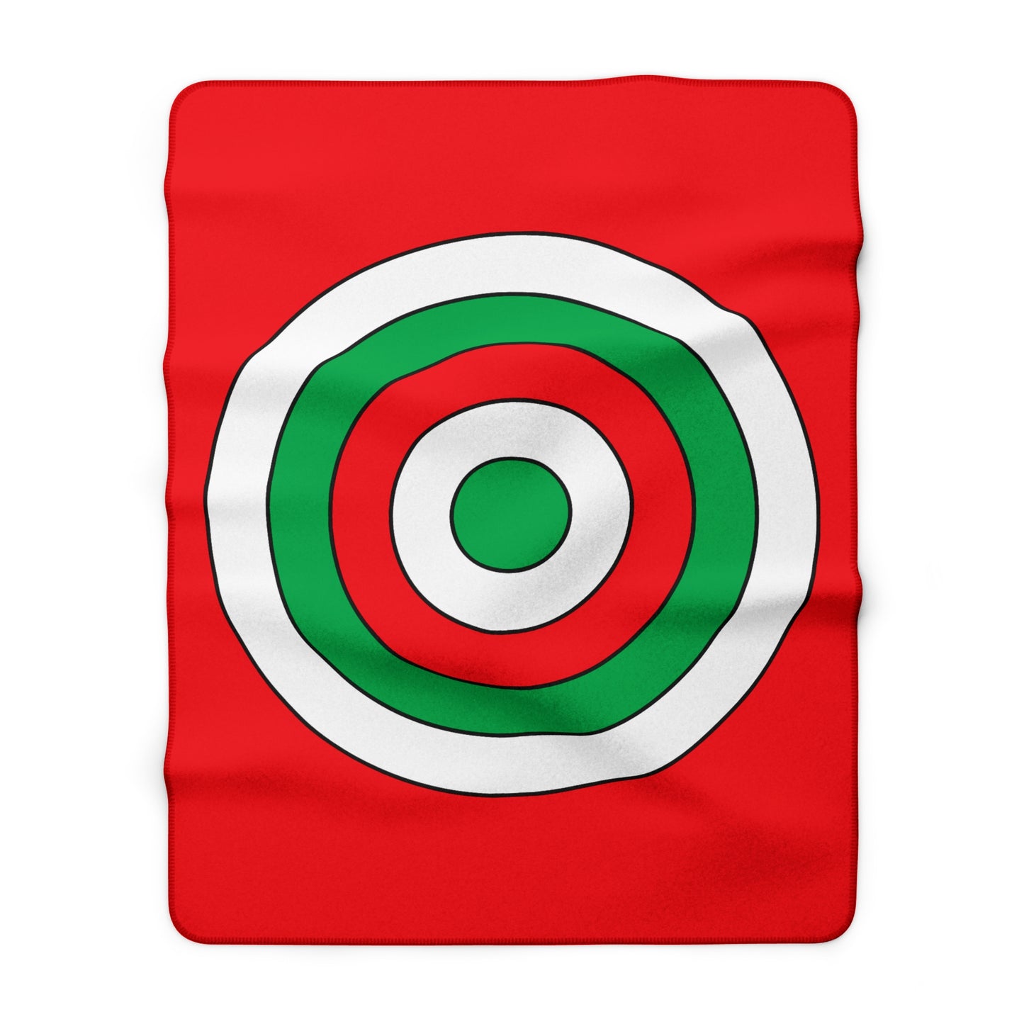 Lebanon Retro Target Blanket Throw