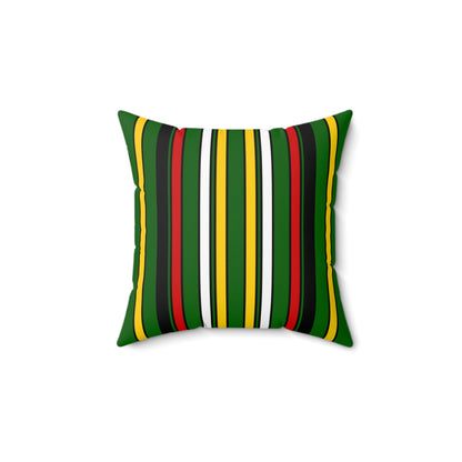 Zimbabwe Retro Stripes Cushion Pillow