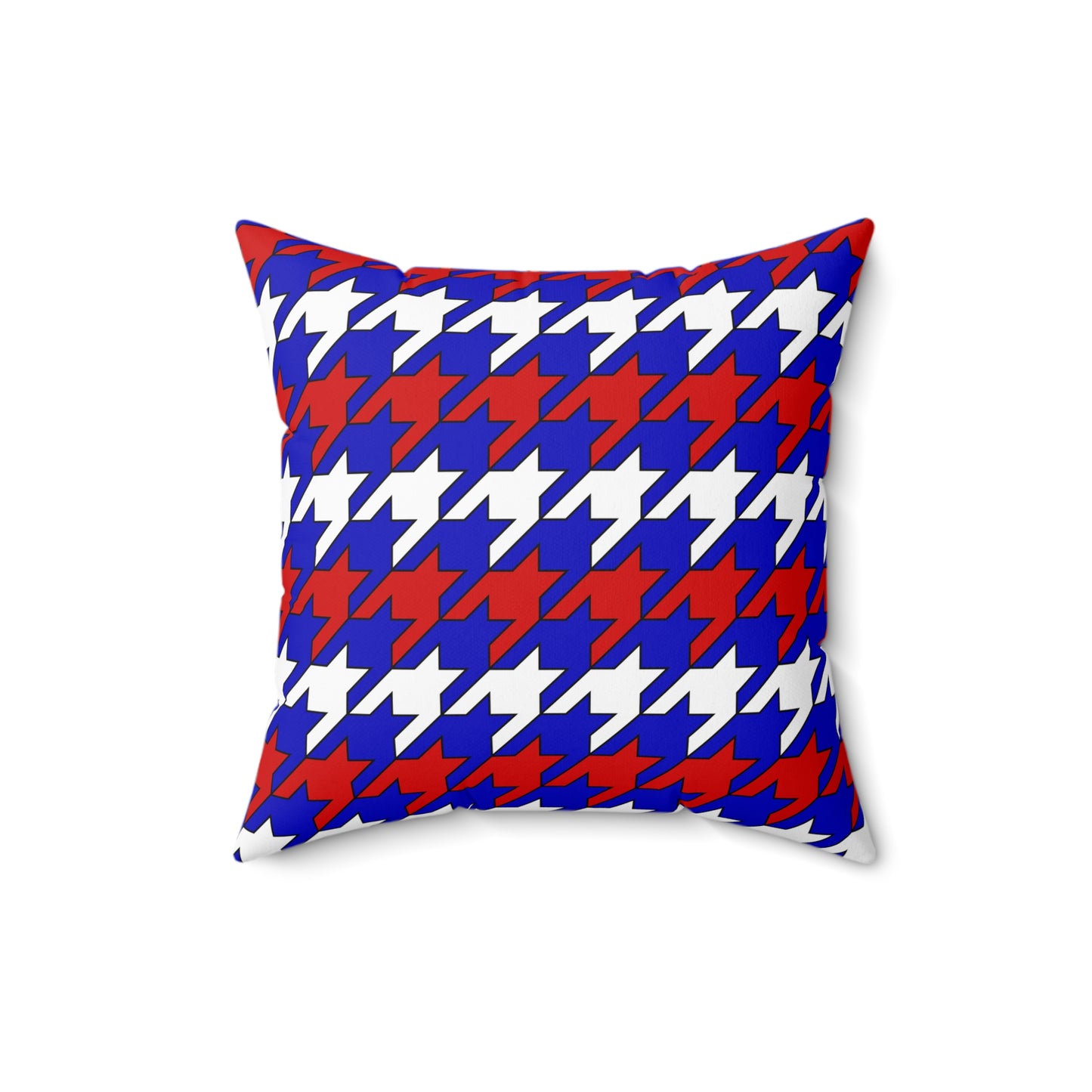 Slovenia Retro Houndstooth Cushion Pillow