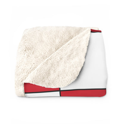 Jersey Retro Check Blanket Throw