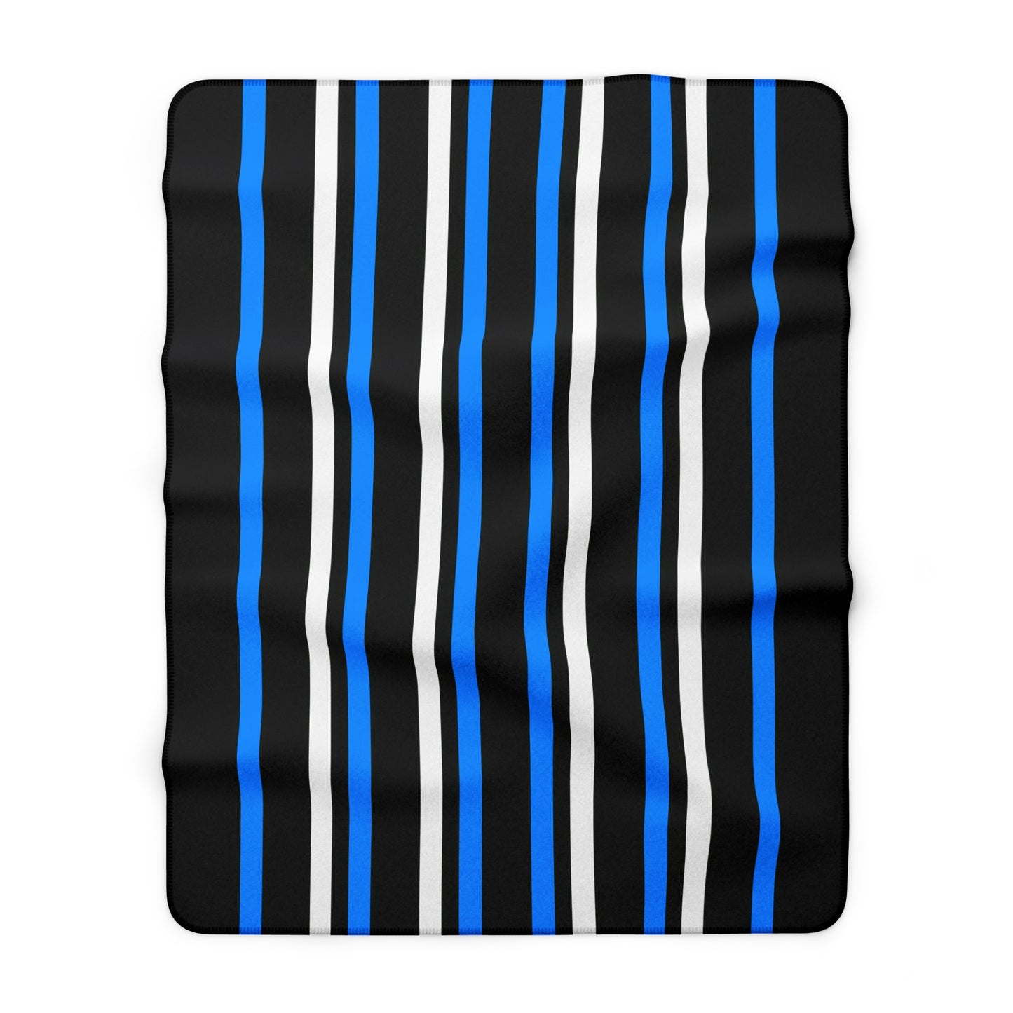 Estonia Retro Stripes Blanket Throw