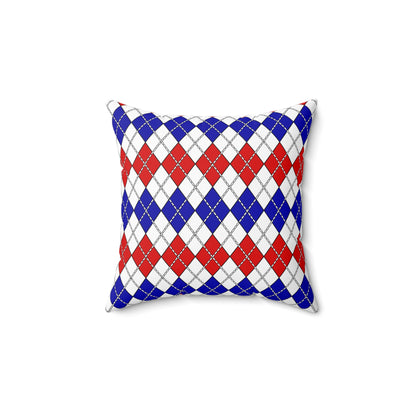 Panama Retro Argyle Cushion Pillow