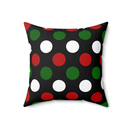 Kenya Retro Polka Dots Cushion Pillow