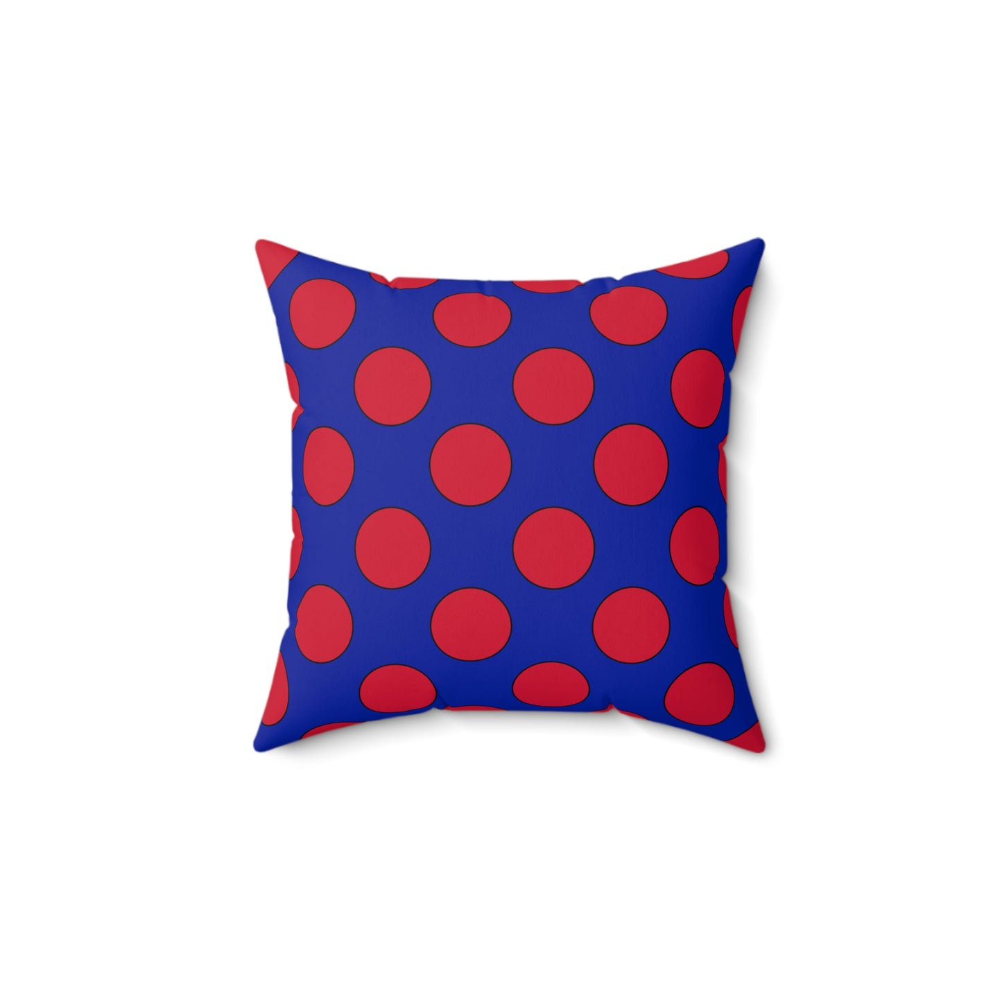 Haiti Retro Polka Dots Cushion Pillow