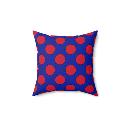 Haiti Retro Polka Dots Cushion Pillow
